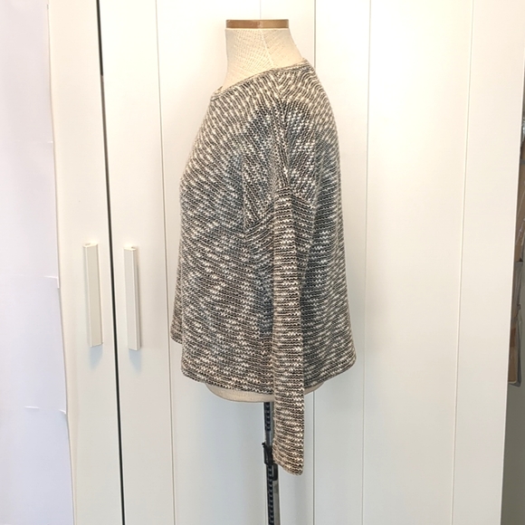 Black and White Knit Sweater by Oak + Fort - Picture 4 of 7